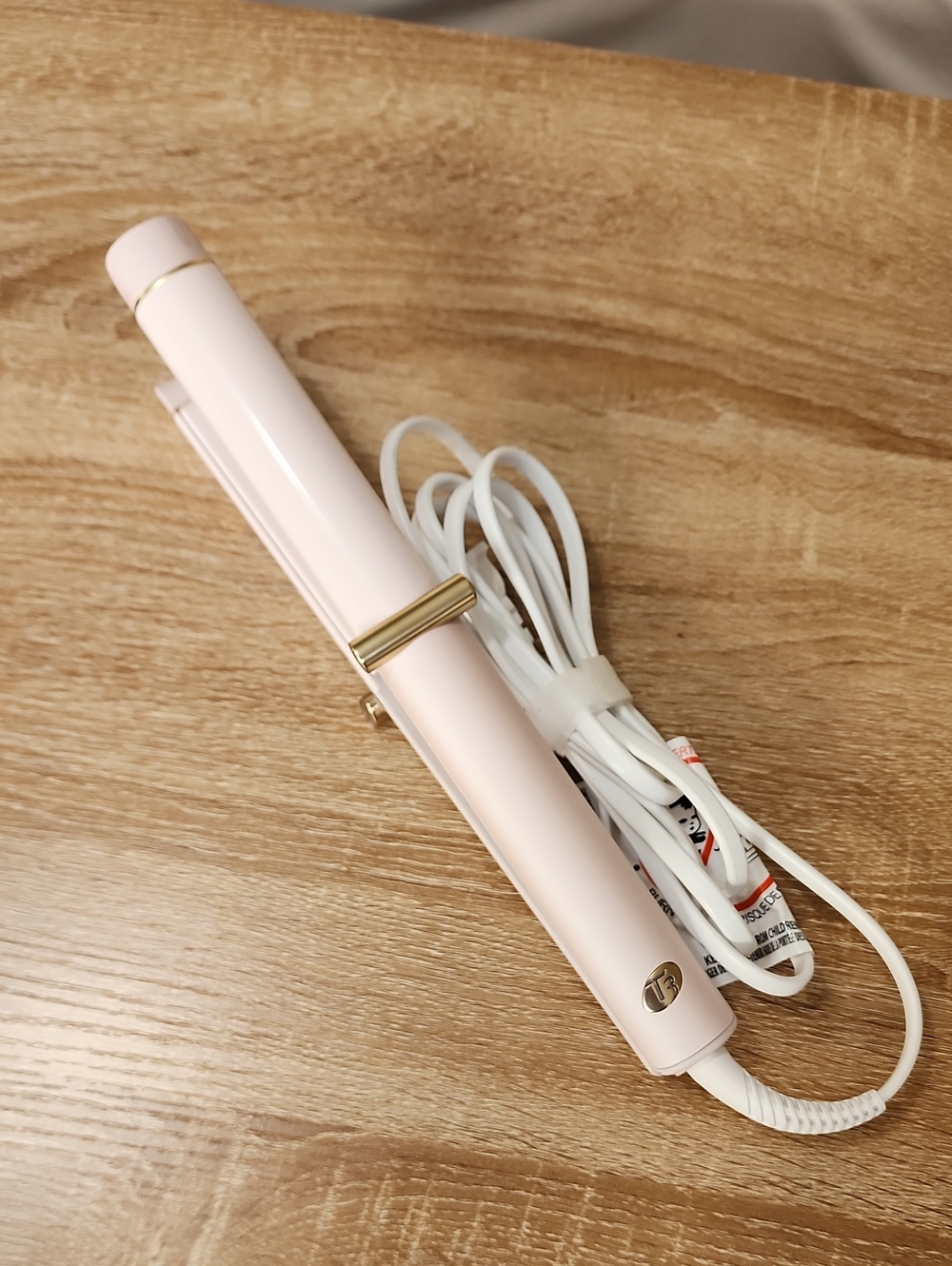 T3 Curling Straightener 2-in-1 Styling, Curls, and Straightens, Pink. No box.